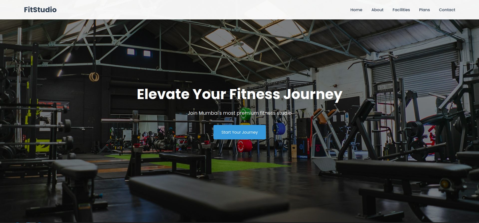 Elite Fitness Center Website